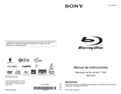 Sony BDP-S370 Manual De Instrucciones