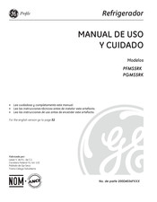 GE Profile PFMS5RK Manual De Uso Y Cuidado