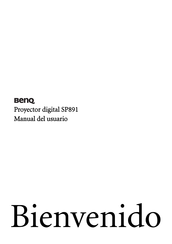 BenQ SP891 Manual Del Usuario