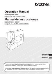 Brother 888-X54 Manual De Instrucciones