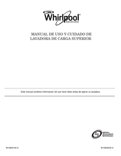 Whirlpool 8MWTW1824 Manual De Uso Y Cuidado