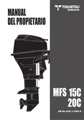 TOHATSU MFS 20C Manual Del Propietário