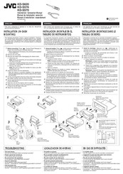 JVC KD-S576 Manual De Instalación/Conexion