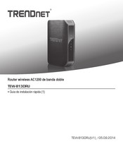 TRENDnet TEW-813DRU Guía De Instalación Rápida