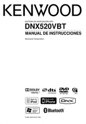 Kenwood DNX520VBT Manual De Instrucciones