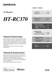 Onkyo HT-RC370 Manual De Instrucciones