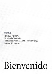 BenQ FP556ms Manual Del Usuario