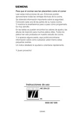 Siemens HE 204.22 Instrucciones De Uso