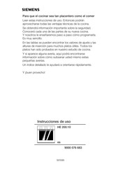 Siemens HE 200.10 Instrucciones De Uso