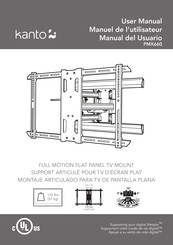 Kanto PMX660 Manual Del Usuario