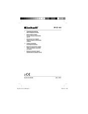 EINHELL BT-CD 18/3 Manual De Instrucciones