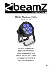 Beamz professional 151.329 Manual De Instrucciones