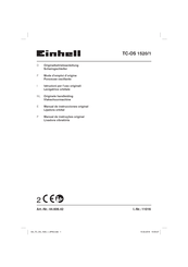 EINHELL TC-OS 1520/1 Manual De Instrucciones