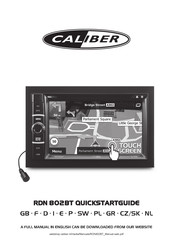 Caliber RDN 802BT Guía De Inicio Rápida