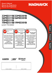 Magnavox 22MD311B Manual Del Propietário