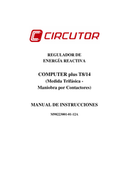 Circutor COMPUTER plus T8/14 Manual De Instrucciones