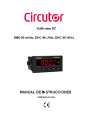 Circutor DHC-96 mVdc Manual De Instrucciones