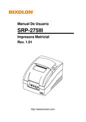 Bixolon SRP-275III Manual De Usuario