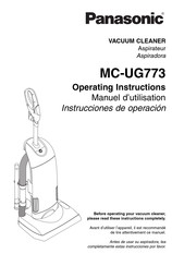 Panasonic MC-UG773 Instrucciones De Operación