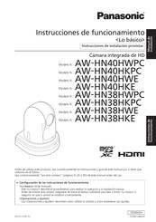 Panasonic AW-HN38HWPC Instrucciones De Funcionamiento