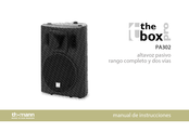 thomann The box  Pro PA302 Manual De Instrucciones