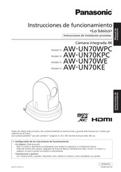 Panasonic AW-UN70KE Instrucciones De Funcionamiento