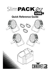 Chauvet DJ SlimPACK Q12 USB Guía De Referencia Rápida