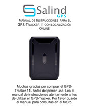 Salind GPS-TRACKER 11 Manual De Instrucciones