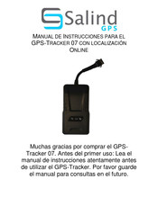 Salind GPS-TRACKER 07 Manual De Instrucciones