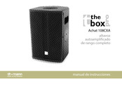 thomann the box pro Achat 108CXA Manual De Instrucciones