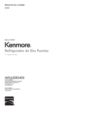 KENMORE ELITE MFL63282405 Manual De Uso Y Cuidado