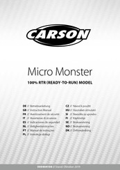 Carson Micro Monster Indicaciones De Seguridad