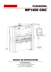 NARGESA MP1400 CNC Manual De Instrucciones