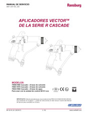 Ransburg VECTOR 79501 R70 Cascade Manual De Servicio