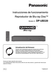Panasonic DP-UB320 Instrucciones De Funcionamiento