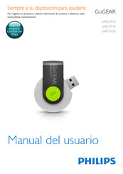 Philips GoGEAR 2SA4DOT04 Manual Del Usuario