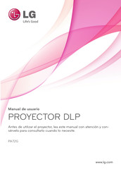 LG PA72G Manual De Usuario