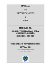 Joyma 70 Manual De Instrucciones