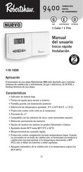 Robertshaw Nuevo 110-1039 Manual Del Usuario