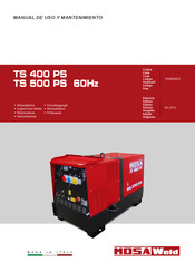 MOSA Weld TS 400 PS Manual De Uso