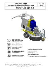 Klindex HERCULES 650 RX Normas Generalese De Seseguridad