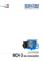 Coltri Compressors MCH-3 Manual De Uso