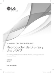 LG BD560 Manual Del Propietário