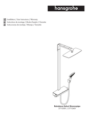 Hansgrohe Raindance Select Showerpipe
27112001 Instrucciones De Montaje / Manejo / Garantía