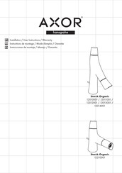 Hansgrohe AXOR Starck Organic 12012001 Instrucciones De Montaje