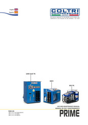 Coltri Compressors PRIME MCH-13/ET MARK3 Manual De Uso Y Mantenimiento