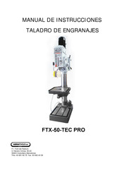 ABRATOOLS FTX-50-TEC PRO Manual De Instrucciones