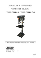 ABRATOOLS FTX-35-TC PRO Manual De Instrucciones