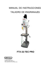 ABRATOOLS FORTEX FTX-32-TEC PRO Manual De Instrucciones