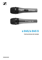 Sennheiser e 845 Instrucciones De Manejo